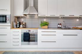 Cozy Apartment Decorated In Pure Modern Scandinavian Style Interior Design Kitchen European Kitchen Cabinets Kitchen Design