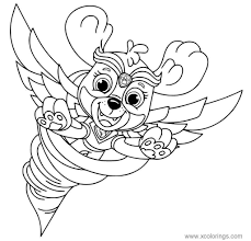 Coloring page paw patrol mighty pups paw patrol. Skye From Paw Patrol Mighty Pups Coloring Pages Paw Patrol Coloring Paw Patrol Coloring Pages Skye Paw Patrol