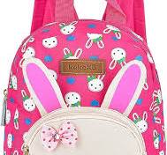 Queta Zaino per Bambini 3D/Oxford, Borsa Scuola per Bambina Coniglio Carino  Disegno Animale Piccolo Zaino Rosa : Amazon.it: Moda