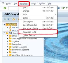 It functions like a browser and is used for mit financial and hr data. How To Save Sapgui Favorites In Sap Marchukan