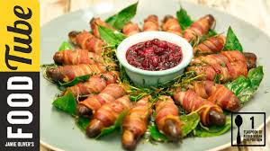 We prepare this every year for thanksgiving but with all thats going on, be sure to put it on the table. Pigs In Blankets With Cranberry Sauce Video Jamie Oliver