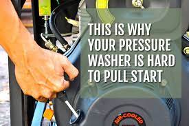 I received a craftsman pressure washer for free that the previous owner said ran, but would bog down and surge when the trigger was pulled on the wand. This Is Why Your Pressure Washer Is Hard To Pull Start