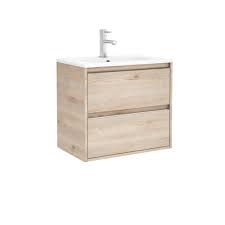 Aktuelle waschtisch 1breit test bestseller unterteilen wir in top und top 50. Salgar S40 Waschtisch Mit Unterschrank Wandhangend Nature T 40cm B 50 80cm Bad Elegant