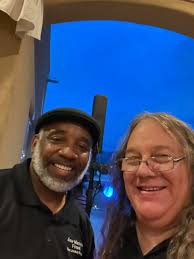 1st gig since lockdown! Congratulations to Charlie & Sev!