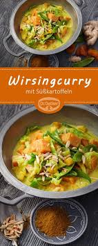 Wirsingcurry Mit Susskartoffeln Rezept Wirsing Rezepte Curry