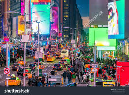 Times Square With Neon Art And Commerce An Iconic Street Of Manhattan In New York City United States Times Square Neon Art Tourist Trap