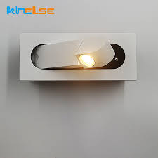 Bedroom Embedded Indoor Led Wall Light Bedside Reading Lamp Folding Recessed Wall Lamp Hotel Cafe Angle Adjustable 3w Wall Light Led Indoor Wall Lamps Aliexpress