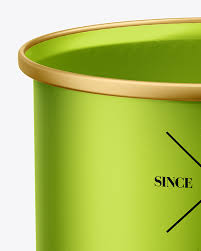 Download Metallic Enamel Cup Mockup In Can Mockups On Yellow Images Object Mockups