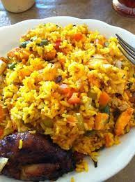 Luego añadir mayoria de el pollo desmenuzado y revolver otra vez cuidadosmente. Arroz Con Pollo The Main Dish That I Ordered Picture Of Colombian Cuisine Houston Tripadvisor