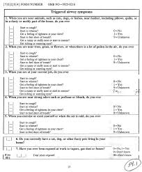 Image result for Lung Function Questionnaire