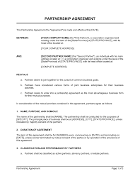 Sample partnership agreement this partnership agreement is made this _____ day of _____ 2xxx , by and between partner 1 and partner 2. Partnership Agreement Short Form Template By Business In A Box