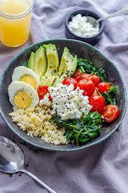 If you struggle with eating breakfast because you don't want to add one more thing to your morning routine, try oats overnight! Savory Breakfast Bowl Recipe Happy Foods Tube