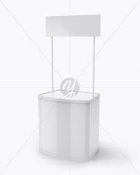 Promo Stand Mockup Half Side View In Outdoor Advertising Mockups On Yellow Images Object Mockups Mockup Free Psd Outdoor Advertising Mockup Mockup Free Download