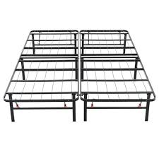 There is a significant size difference when buying california king size bed sheets versus standard king size. Hercules King Size 14 In H Heavy Duty Metal Platform Bed Frame 125001 5060 The Home Depot