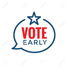The location for plano is parr library, 6200 windhaven parkway. Early Voting Icon With Vote Icon Patriotic Symbolism And Colors Royalty Free Cliparts Vectors And Stock Illustration Image 122242438