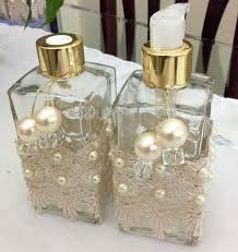 Conjunto Sabonete Difusor Artesanato Com Garrafa Enfeites Para Banheiro Vidros Para Aromatizador