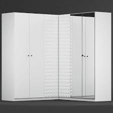 Add 7 hinged doors and customer chosen personalised internals. 3d Ikea Pax Corner Wardrope B Cgtrader
