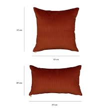 An online home decor source offering designer fabric by the yard, swatches, handmade pillows, ottomans, rugs, and other decor accessories. Cognac Corduroy Cushion Carino The Socialite Family