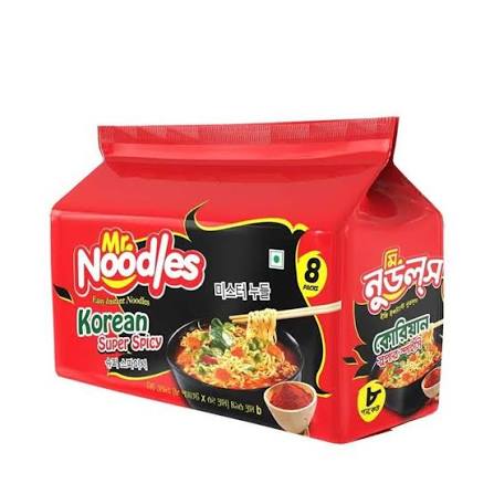 Mr Noodles Korean super spicy 8pcs
