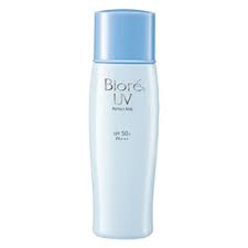 I bet you never thought you'd see such an entry on this blog. Uv Perfect Milk Spf 50 Pa