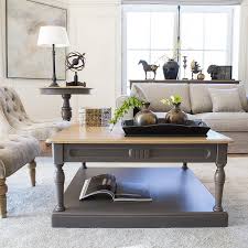 Panneaux de particules 16 mm. Table Basse Carree Taupe En Pin Manoir Tables Basses Interior S