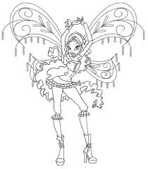 Believix Winx Club Coloring Pages Winx Club Coloring