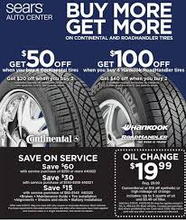 Sears Auto Center 10 Off Select Oil Change Groupon Oil Change Sears Coupons