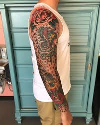 Are you looking for how much does a sleeve tattoo cost, if so then you have come to the right site. 50 Traditional Tattoo Sleeve Designs You Need To See Outsons Men S Fashion Tips And Style Guide For 2020
