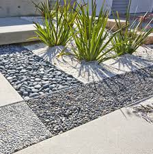 Set pavers or flagstones within them to vary the look in different areas. Home Dzine Garden Ideas Design A Low Maintenance Garden