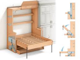 Built in bench built in shelves built in with desk ikea built in open shelves bedroom storage bedroom decor wall storage storage ideas explore curtsworks photos on flickr. Built In Cabinet Effortlessly Converts From Desk To Bed Fine Homebuilding