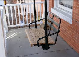 Hall Double Ski Lift Chair As Porch Swing Ski Lift Chair Lift Chairs Porch Swing