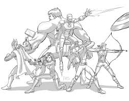 This coloring page features thor, captain america and hawkeye in action. Guarda Tutti I Disegni Da Colorare Degli Avengers Www Bambinievacanze Com Avengers Coloring Avengers Coloring Pages Earth Coloring Pages