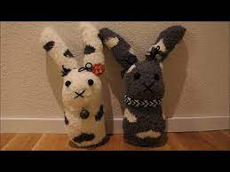 № 3 der hase aus socken basteln. Diy Oster Special Osterhasen Aus Socken L Basteln Zu Ostern 13 Youtube