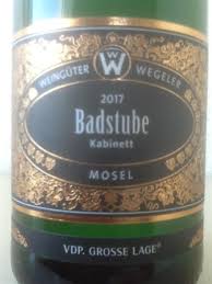 Stores and prices for '2005 weinguter wegeler bernkasteler badstube r. 2019 Wegeler Bernkasteler Badstube Riesling Kabinett Germany Mosel Saar Ruwer Cellartracker