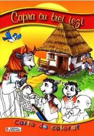 Pagini de colorat preșcolari basme activități preșcolari idei imagine copii. Capra Cu Trei Iezi Carte De Colorat 973 86438 7 2