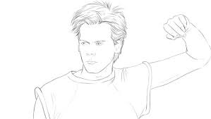 Taylor lautner actor coloring page more famous people coloring. Color Me Swoon Adults Get A Celebrity Coloring Book