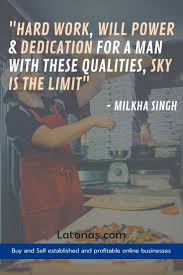 There are lessons to learn from every mistake. Hard Work Will Power Dedication For A Man With These Qualities Sky Is The Limit Profitable Online Business Investment Quotes Business Motivational Quotes