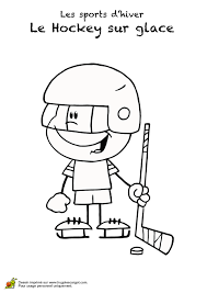 coloriage sports hiver le hockey 02 en 2021 jeux olympiques d kaylo a couru