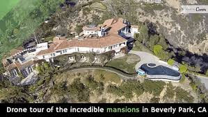 Drone Tour Of The Incredible Mansions In Beverly Park Ca Video Alltop Viral