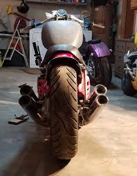1988 vf750c super magna build by joe sullivan rough mock up of bike bobbed down motos