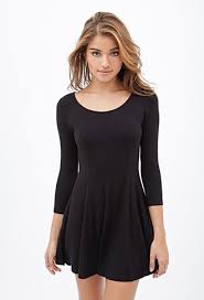 Knit Skater Dress Forever21 2000057826 Knit Skater Dress Nice Dresses Casual Dresses For Women