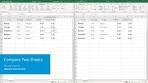 Compare Two Sheets in Excel from A to Z