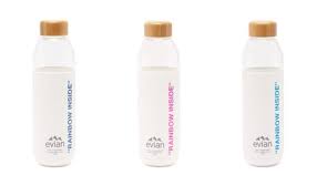 By getting the b corp accreditation, evian is being recognized for being fully transparent about our water and what it takes to bottle it. Virgil Abloh Has Designed A Really Cool Sustainable Water Bottle For Evian Homepage Life News You You You Cosmopolitan Middle East