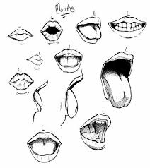 Pin By Dawn On Art References Mouth Drawing Art Sketches Lips Drawing