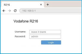 11b / g / n technology, it offers a maximum wireless signal rate of up to 150mbps. Vodafone R216 Router Login And Password