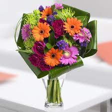 Deliver flowers to someone near me. Forever Summer Roses And Gerberas Floraqueen Beautiful Flowers Flowers Online Flower Delivery