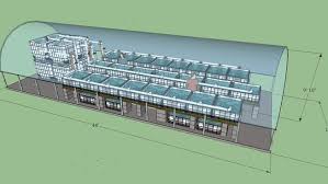 Large Preview Of 3d Model Of Mrpisky S Ibc Aquaponics Hoophouse In 2020 Aquaponics Aquaculture Aquaponics Aquaponics System