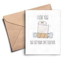 Personally, this is one of our favorite creative birthday ideas for husbands or wives. Funny Anniversary Gifts For Him Funny Birthday Card For Husband Boyfriend Wife Girlfriend Best Friend Buy Online In United Arab Emirates At Desertcart Ae Productid 43221288