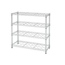 Select a width (mm) share. Trinity Ecostorage 36 Bottle Chrome Floor Wine Rack The Home Depot Canada