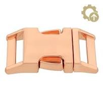 Metal Side Release Buckle Plus – Rose Gold
